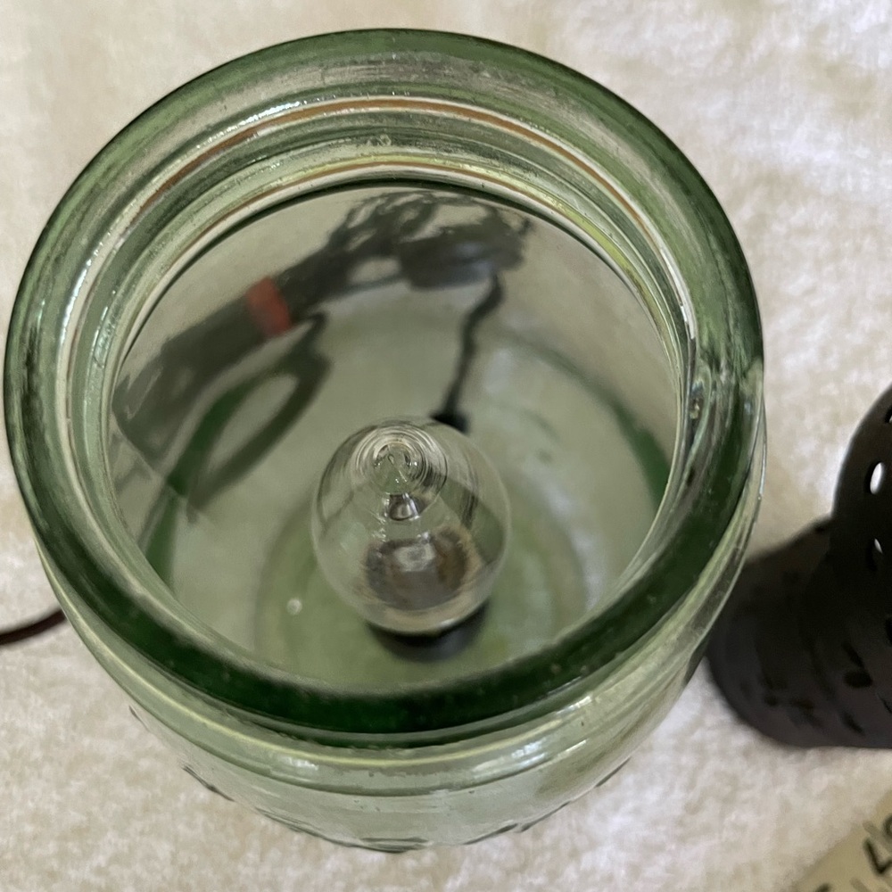 Glass Mason Jar Electric Fragrance Warmer - Picture 7 of 16